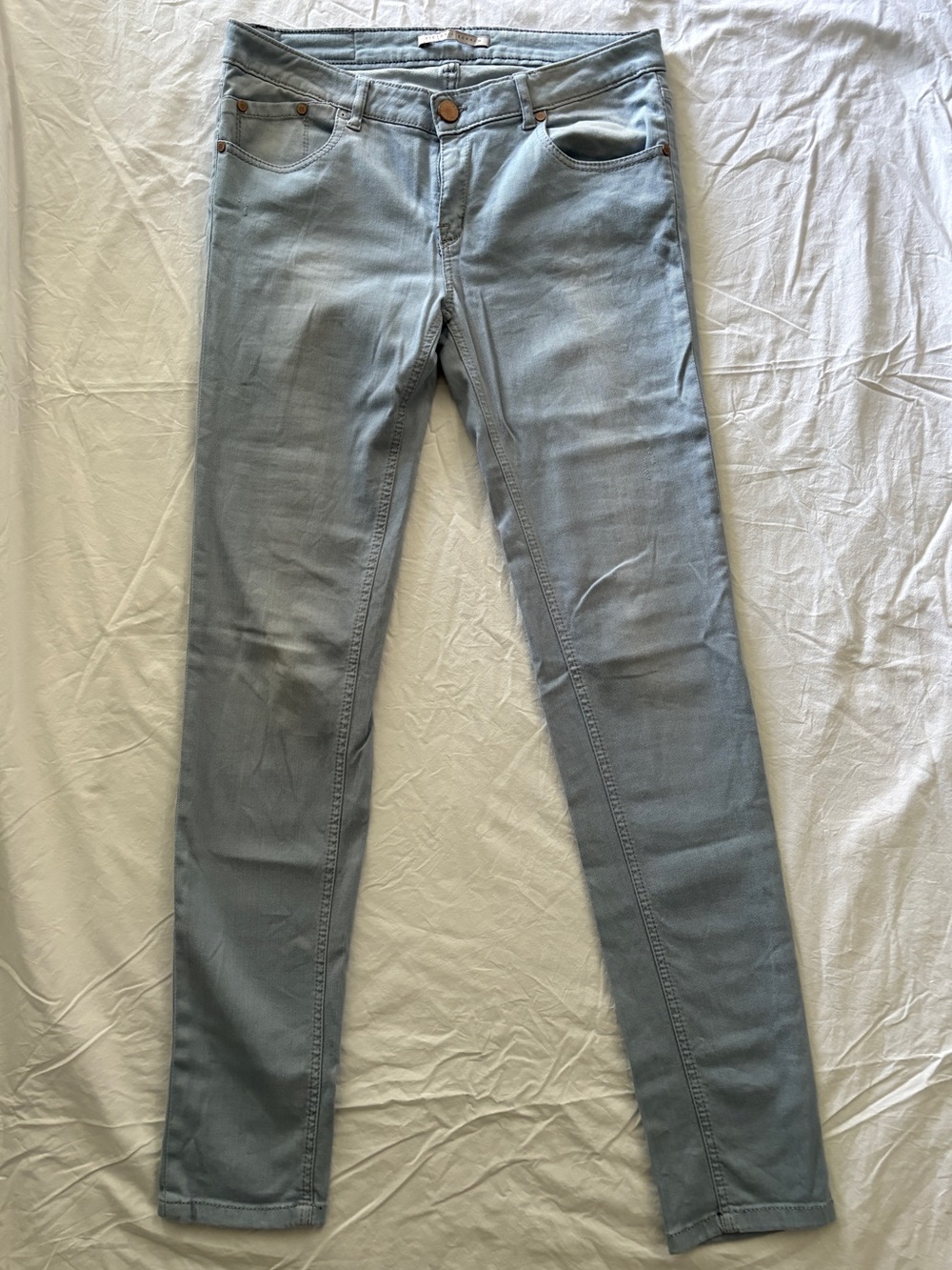 Victoria Beckham Light Blue Denim Jeans